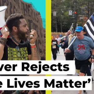 ‘Racists Go Home!’ Denver Drowns Out ‘Blue Lives Matter’ Rally