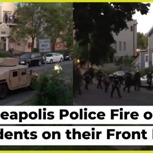 Minneapolis Police Fire on Residents on their Front Porch