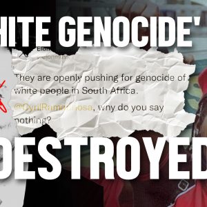 ‘There Is No White Genocide in South Africa’: Activist Destroys Trump’s Lie