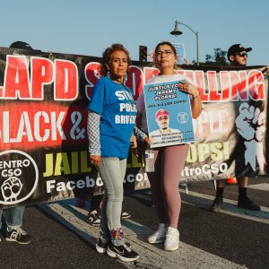 Mothers of Victims Slain by LAPD Confront Cops at ‘National Night Out’