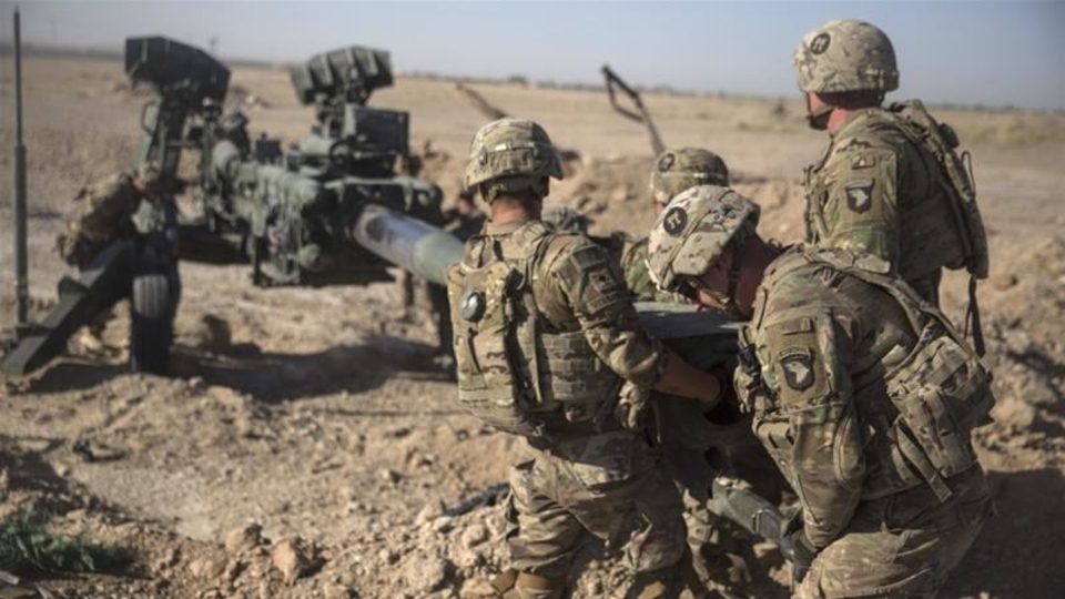US troops in Afghanistan