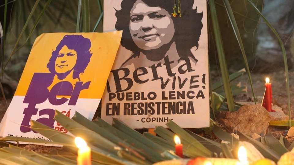 Vigil for Berta Cáceres