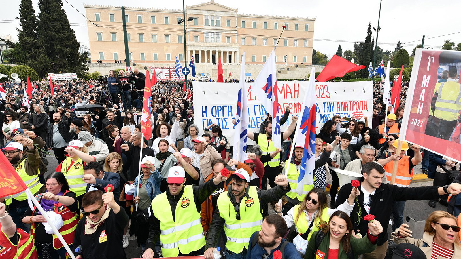 In Europe, working-class resilience on full display during May Day