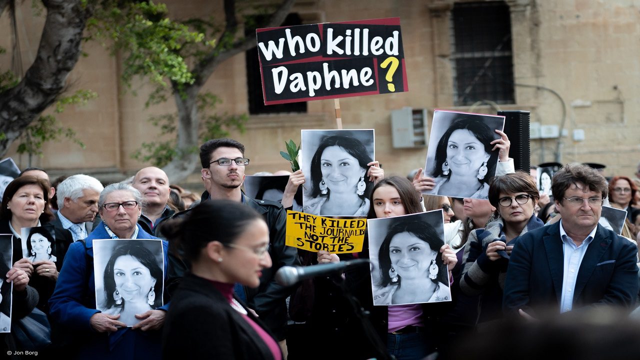 Murder of Journalist - Malta