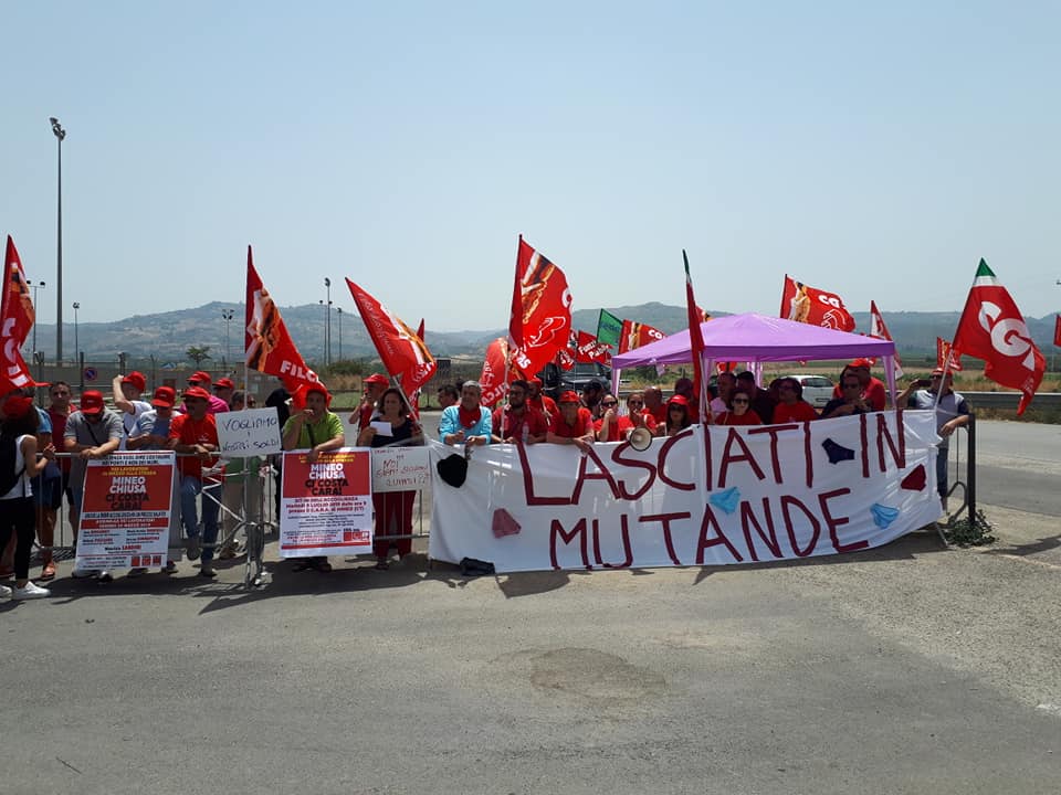 Migrant centre Italy