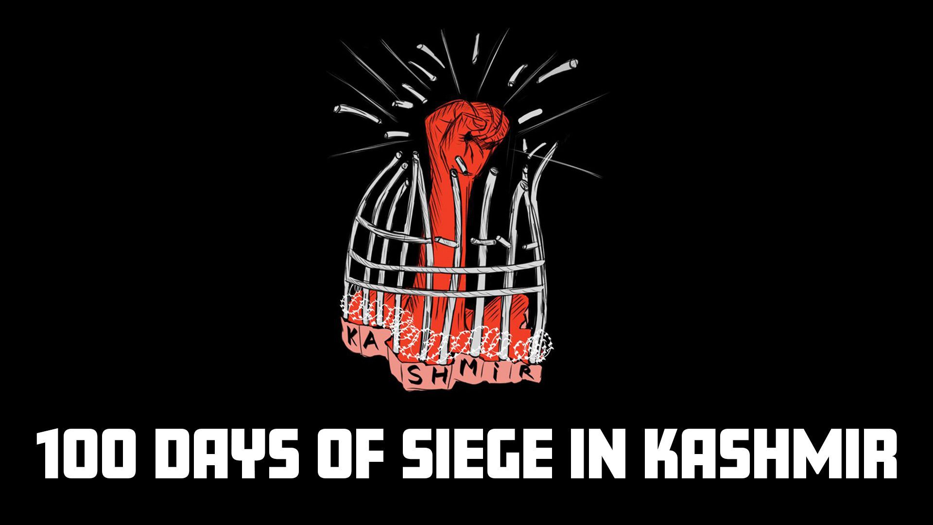 100 DAYS OF SIEGE IN KASHMIR