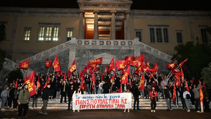 Communist-backed student movement emerges as leading force in in Greek university elections