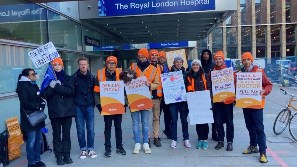 13-04 Junior Doctors' Strike - UK