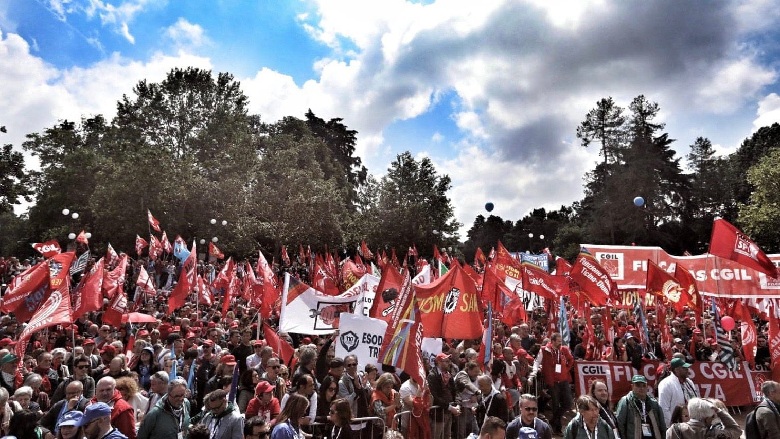 15-05 Workers' protest - Italy