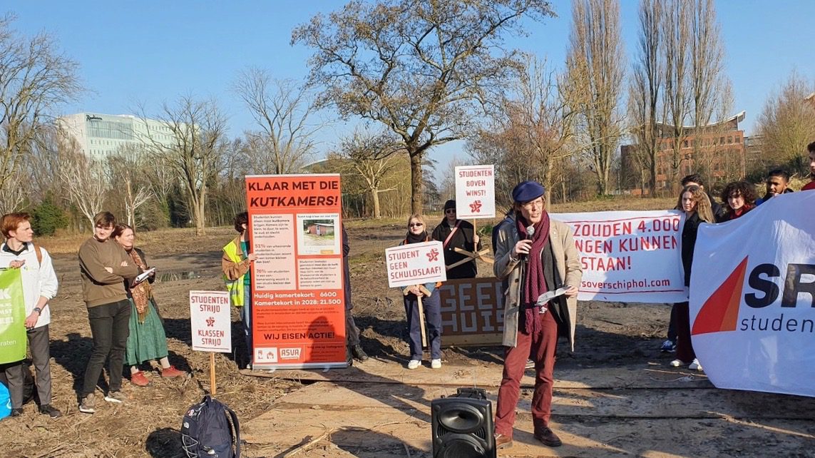 Students' Protest - Amsterdam (1)