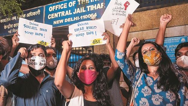 After over a year behind bars, three student activists are released on bail in Delhi