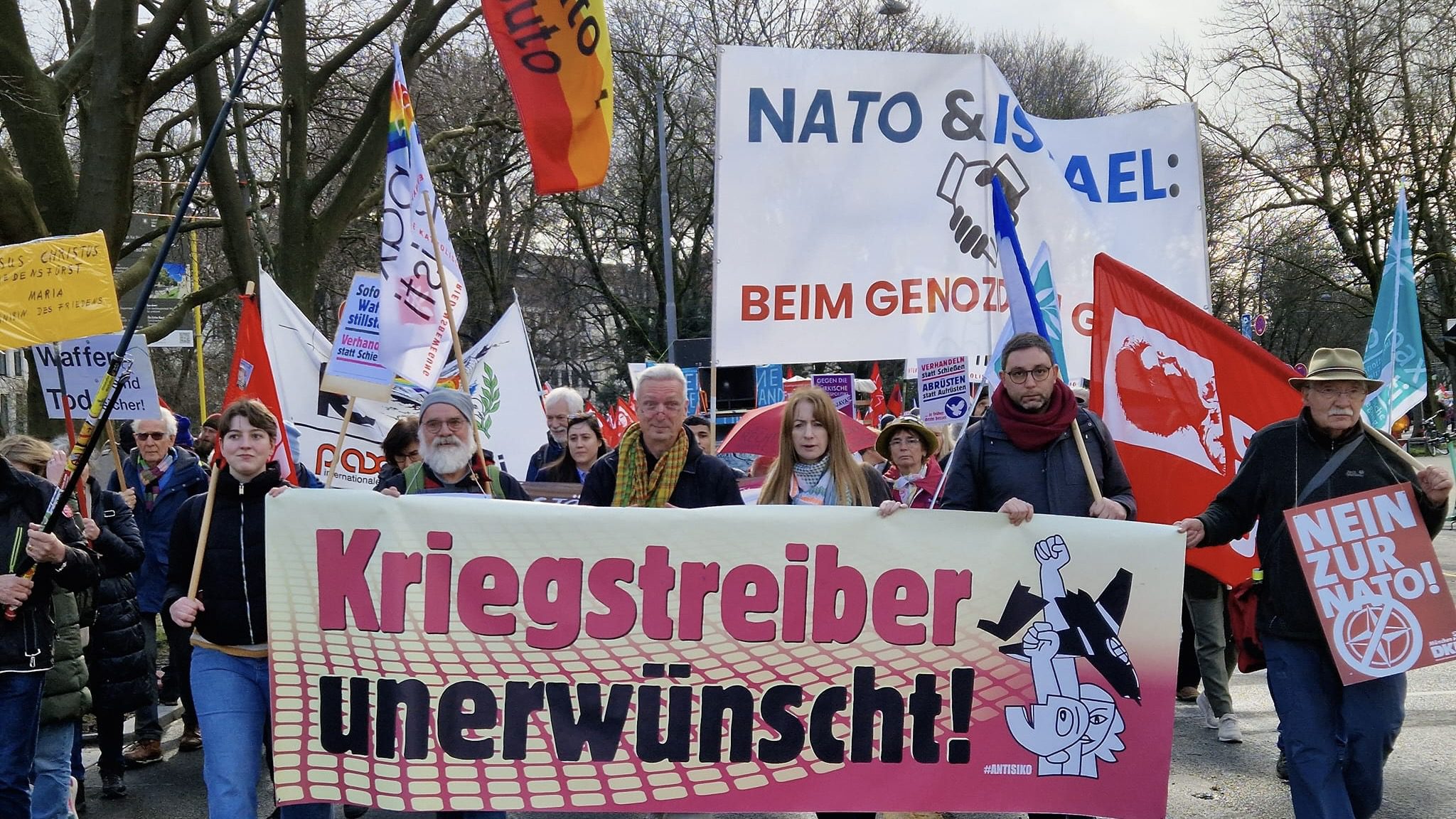 Anti-war groups protest 60th annual Munich Security Conference