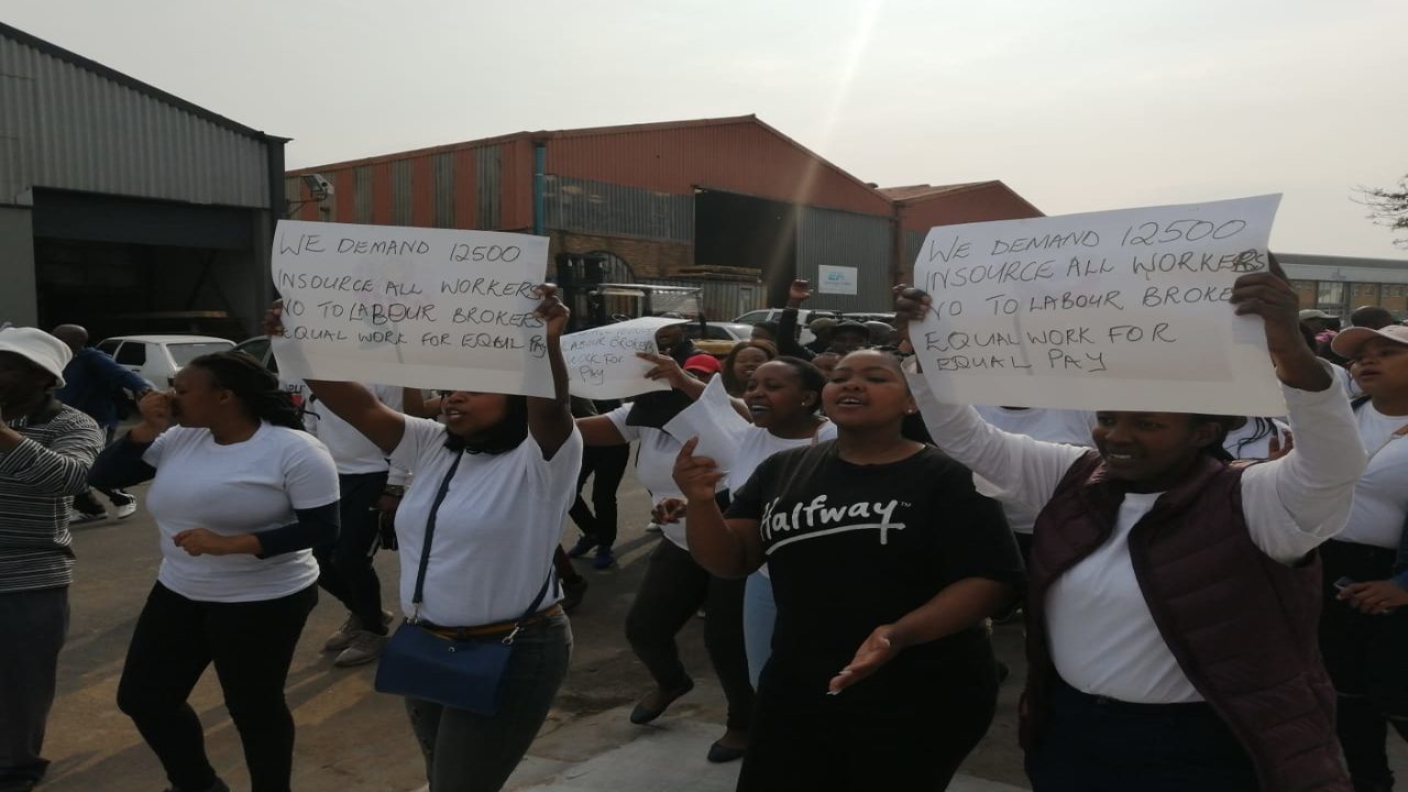 Transpharm Workers in Cape Town join strike over wage hike