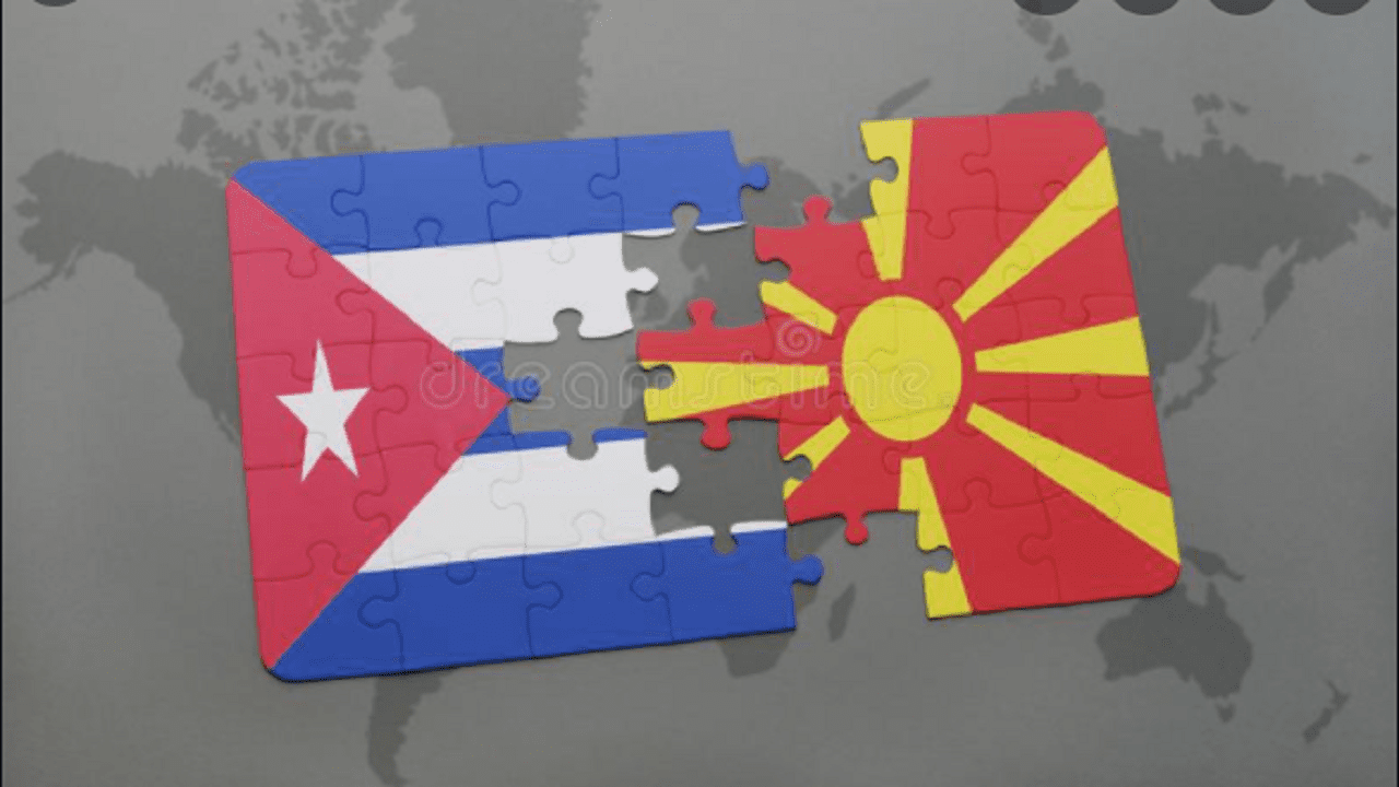 Leftists solidarity with Cuba-North Macedonia