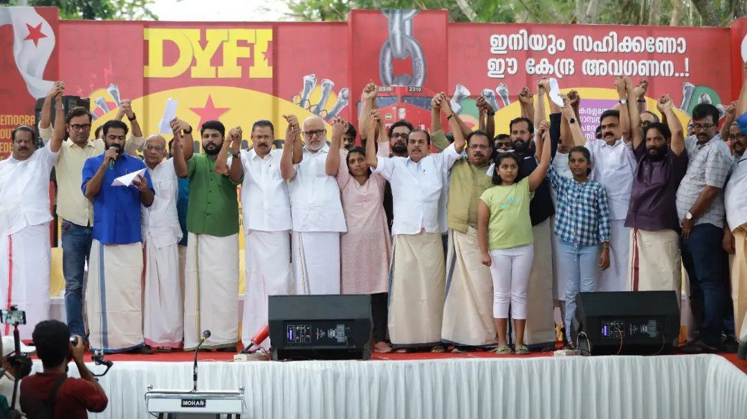 Over 2 million join human chain in Kerala against BJP-led national government’s apathy