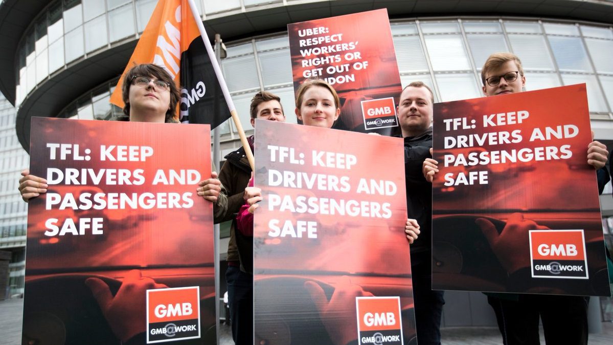 Historic win: Trade unions celebrate UK top court’s ruling on Uber drivers