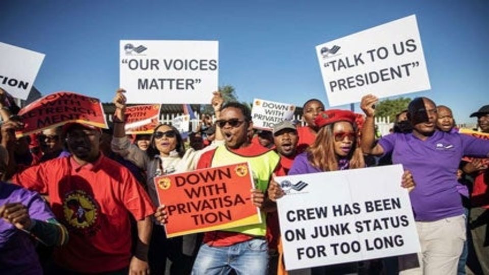 South African Airways strike set to intensify after management withdraws offer