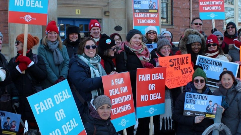 Ontario teachers strike