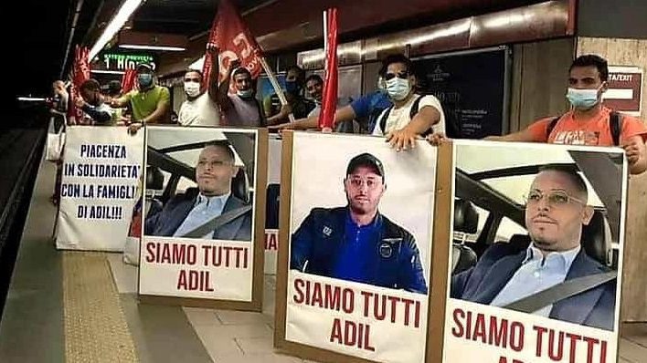 Workers across Italy protest killing of trade union leader Adil Belakdhim