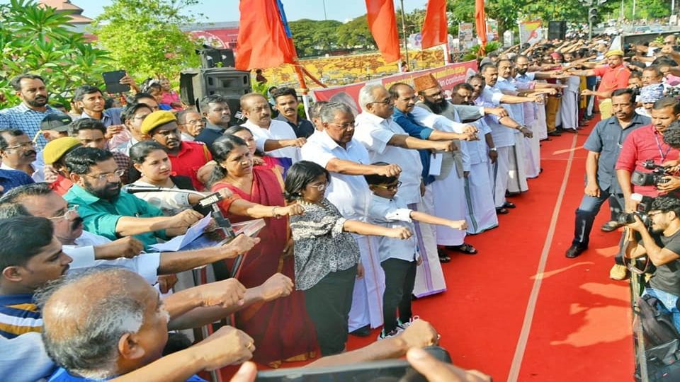7 million people take part in human chain against India’s divisive citizenship law