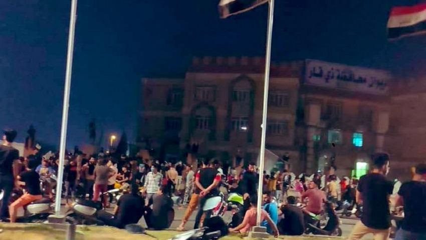 Protests break out in Iraq after kidnapping of activist