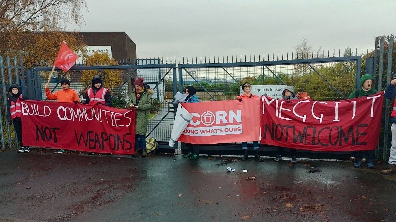 Community organizations in the UK step up solidarity with Palestine by blockading arms supply companies