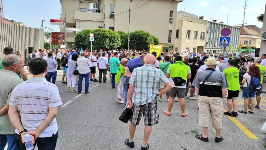 Protests held in Serbia against large scale mining bid by Rio Tinto
