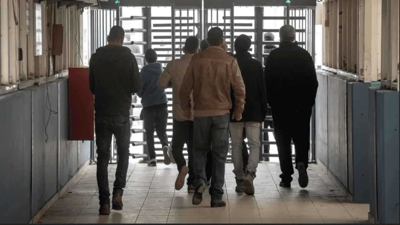 Palestinian checkpoint