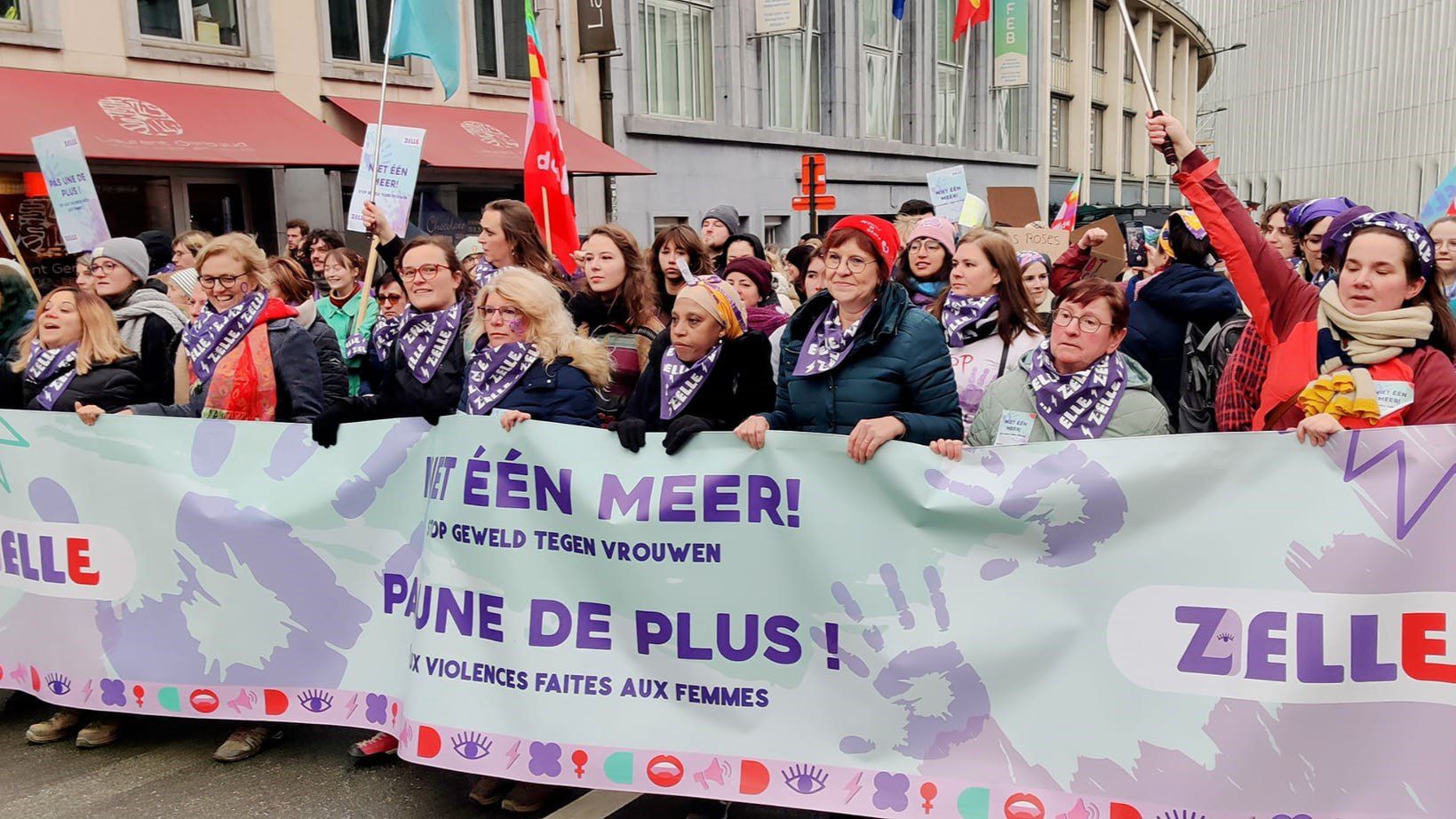 Belgian women’s rights platform Zelle resolves to continue struggle for equality and against discrimination
