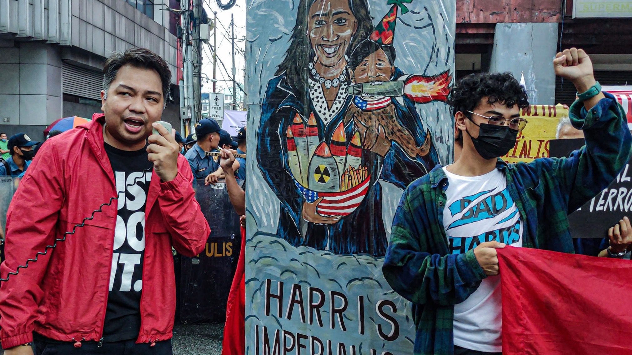 Kamala Harris vist Philippines