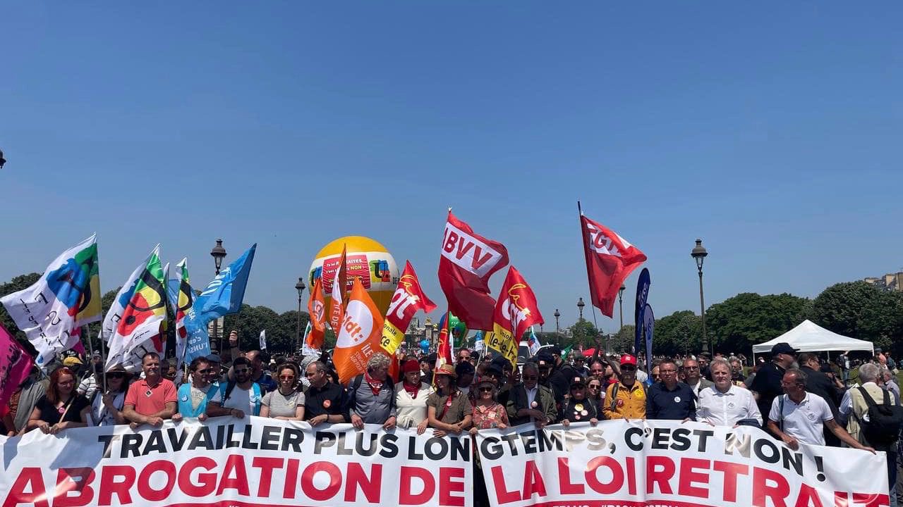 7-06 French Protests