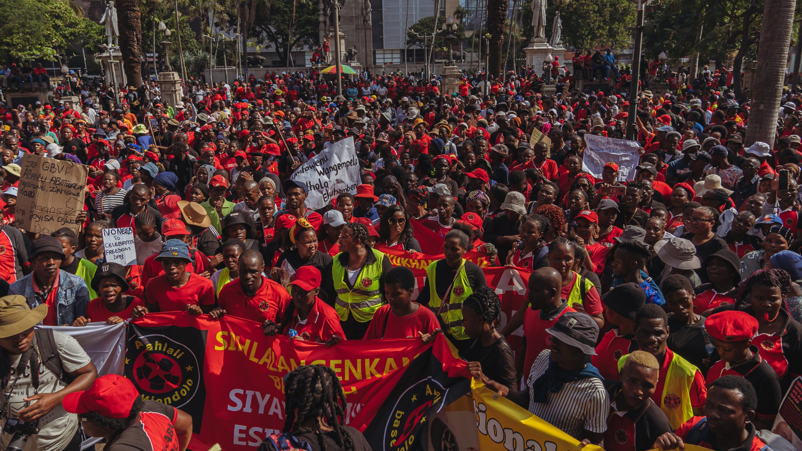 Democracy is defended by the struggles of the people:  South Africa’s Abahlali baseMjondolo marks UnFreedom Day