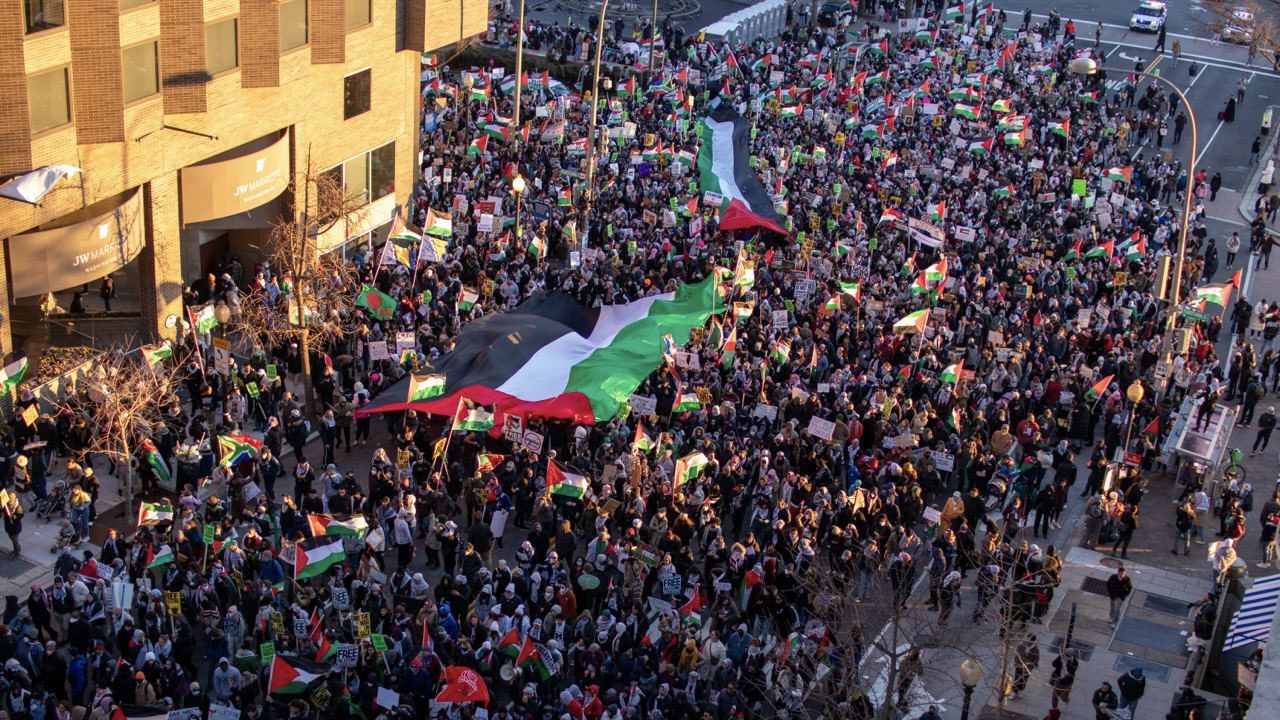 400,000 marched in Washington DC against Biden’s complicity in Israel’s genocide