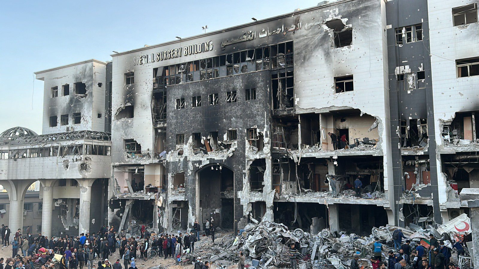Israeli forces leave Al-Shifa Hospital after killing hundreds of Palestinians and turning Gaza’s largest hospital into ruins
