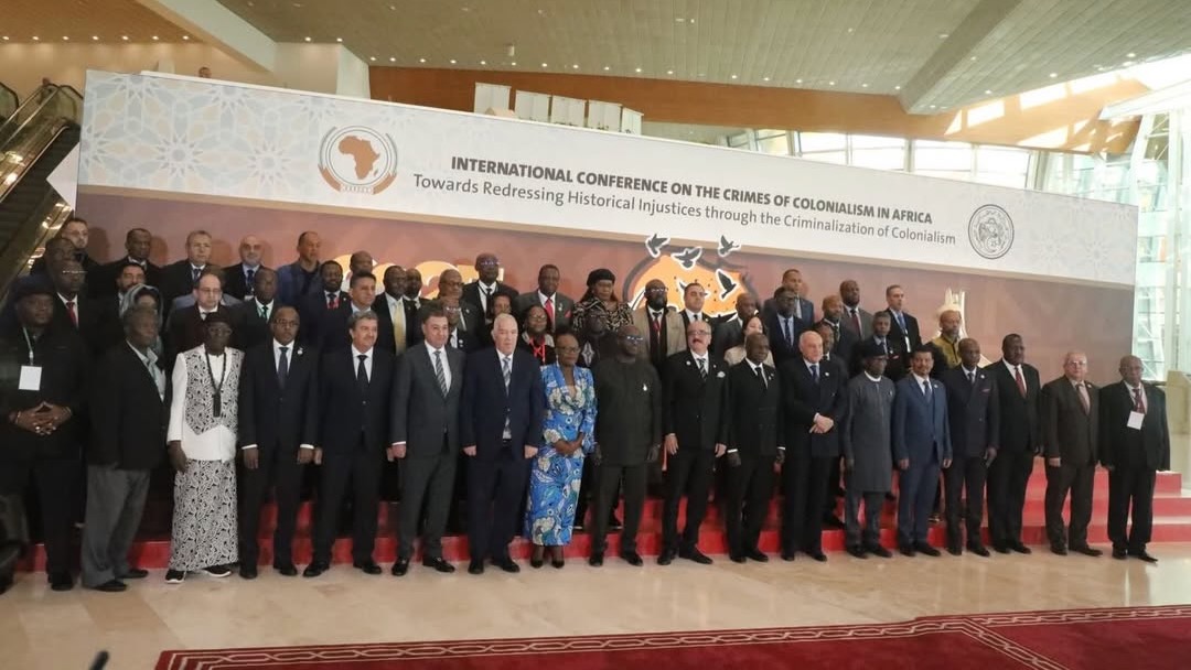 Conference in Algeria recognized the need to codify colonial crimes in International Law as the current law excludes colonial crimes.