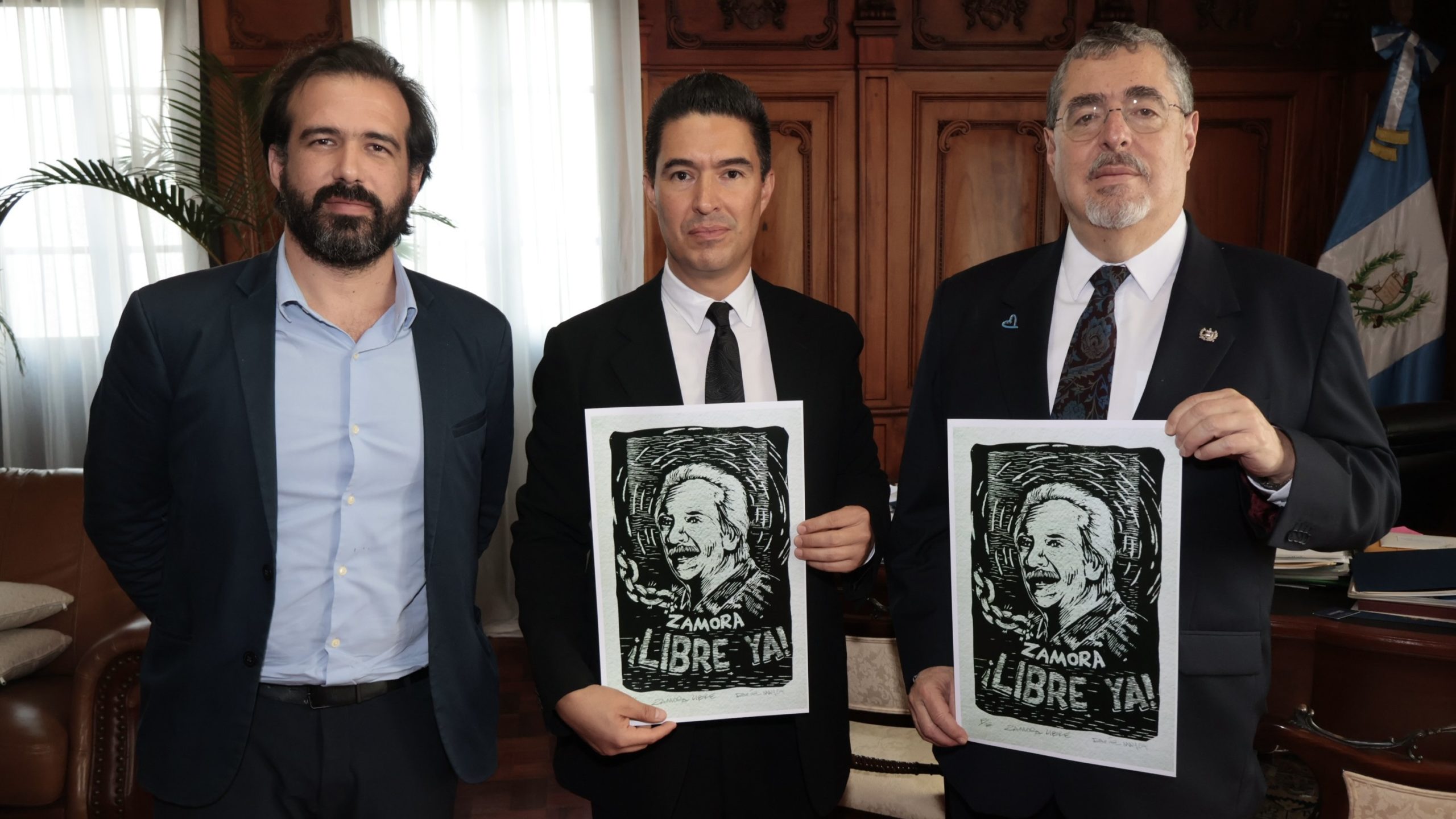Even as president, Guatemala’s new leader continues to face attacks from Attorney General