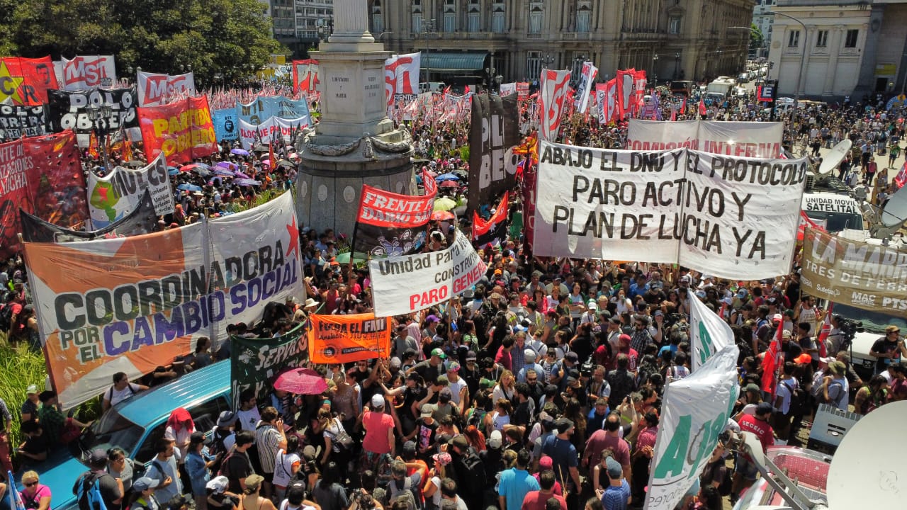 Argentine trade unions and social movements mobilize against Milei’s harsh austerity policies