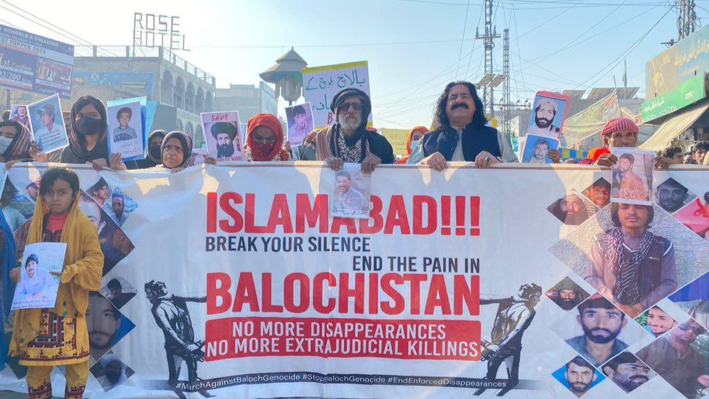 Baloch protesters set seven-day ultimatum for Pakistani government
