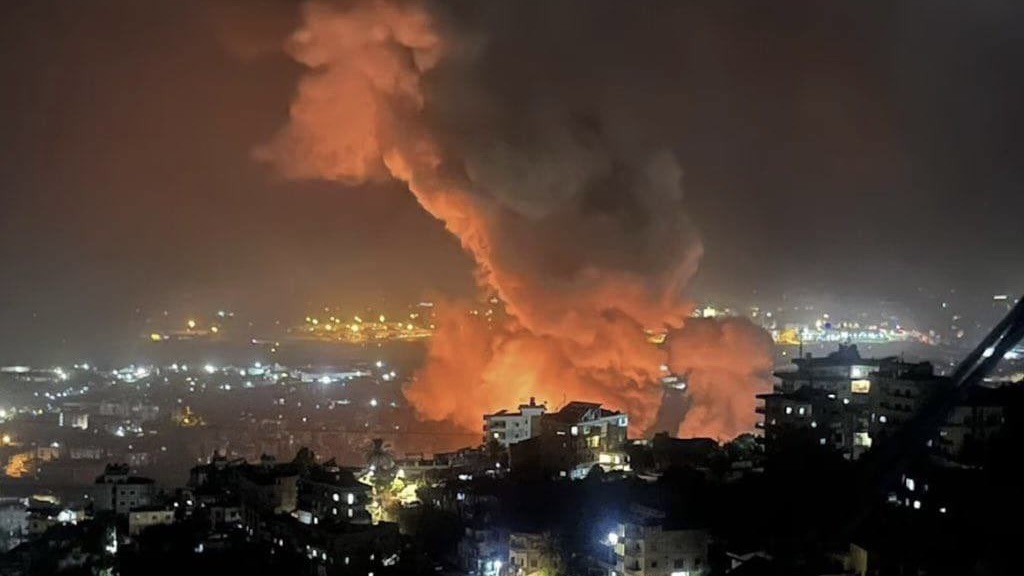 Series of Israeli airstrikes kill dozens across Lebanon