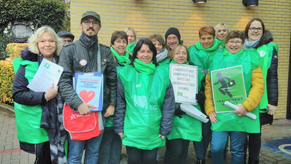 Belgian healthcare workers continue agitation for more resources to the sector
