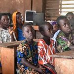 Children in a classroom in Benin