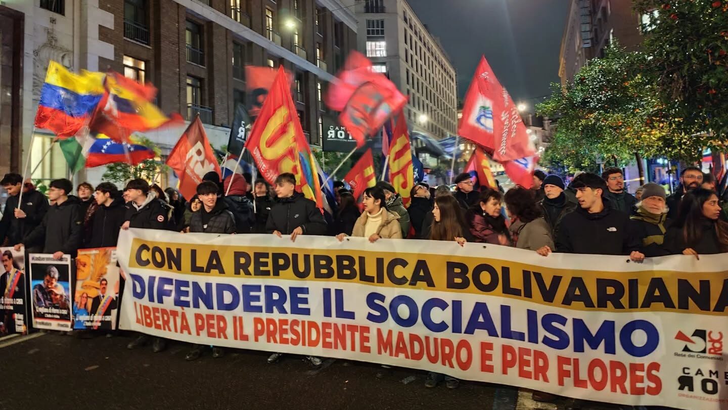 New wave of solidarity with Venezuela sweeps across Italy