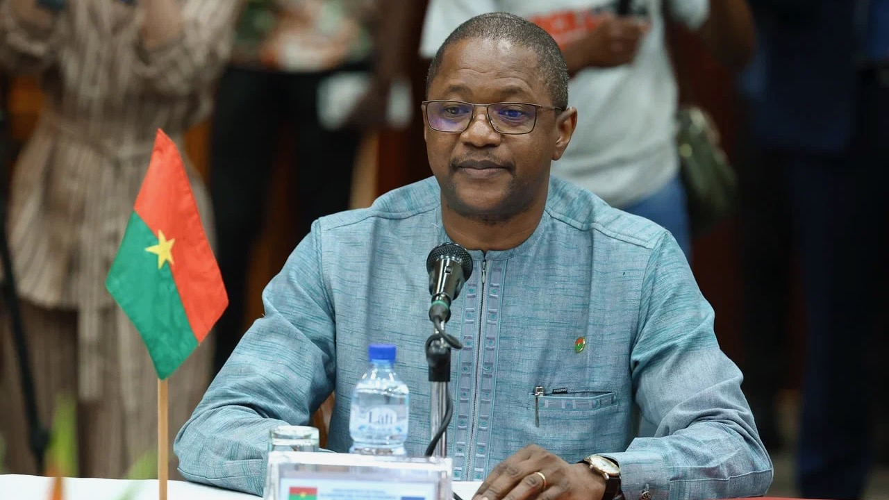 Burkina Faso Foreign Minister Karamoko Jean Marie Traore
