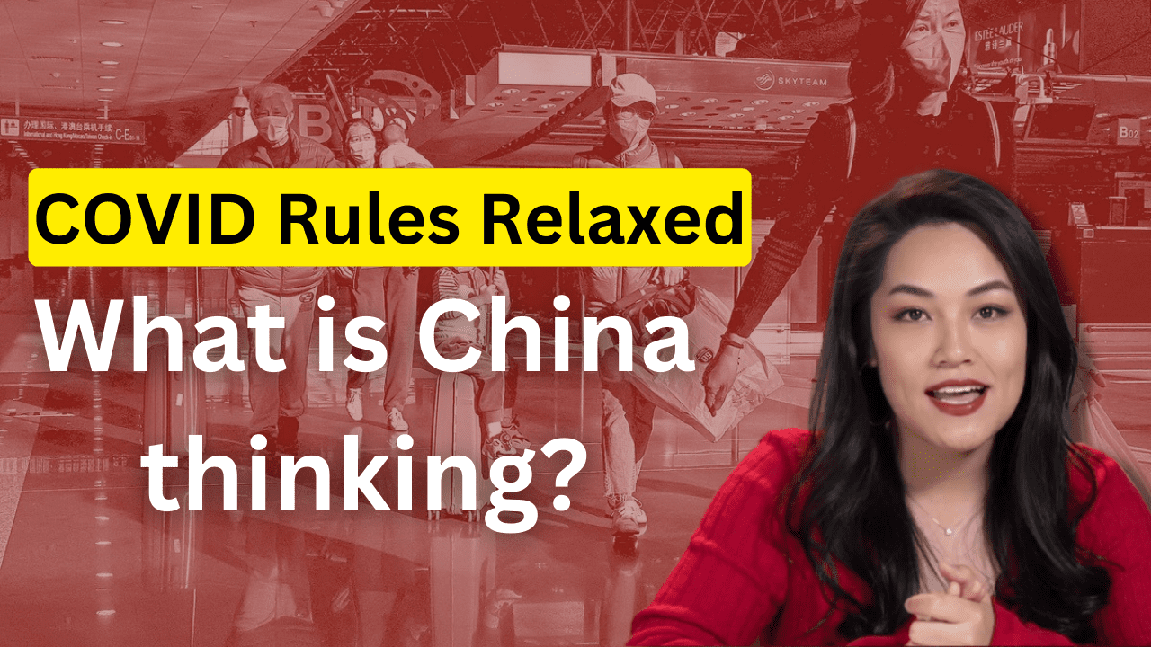 Why has China decided to relax COVID restrictions?