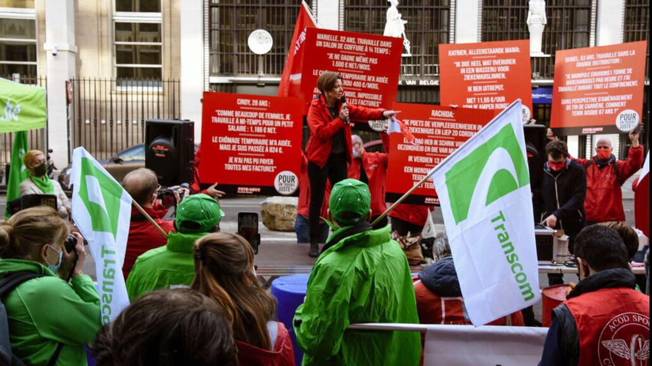 Belgian working class fights for fairer contracts and increase in wages