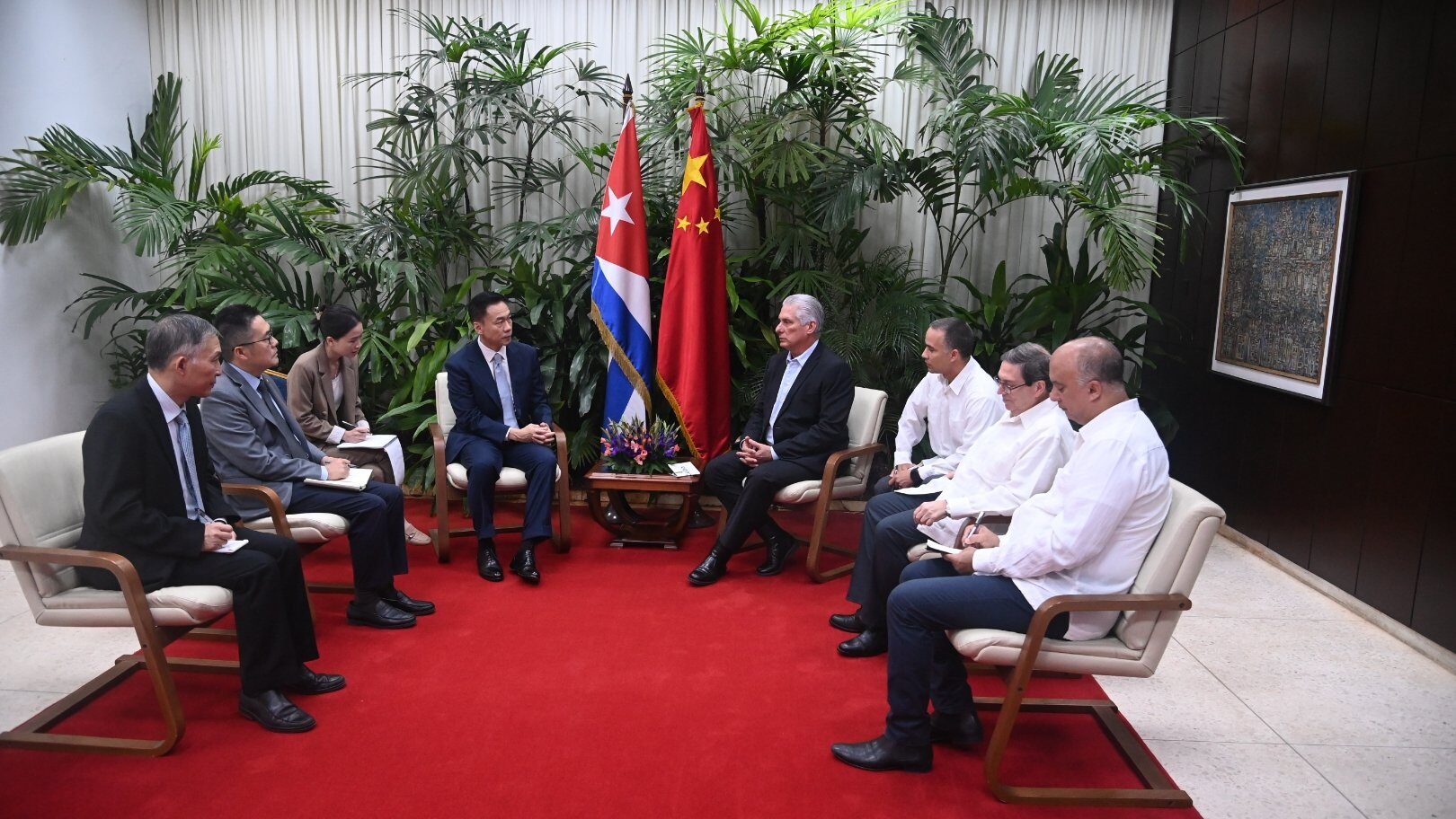 China and Russia reaffirm commitment to Cuba