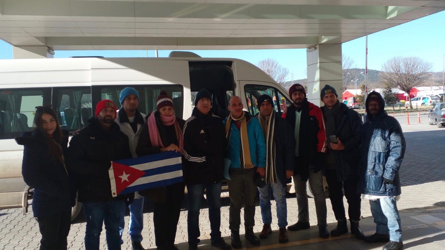 Cuba medical team in Turkey