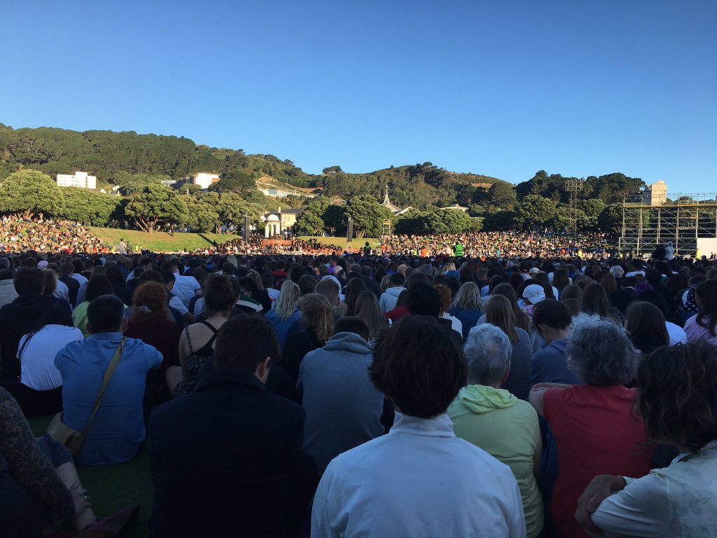 Wellignton vigil