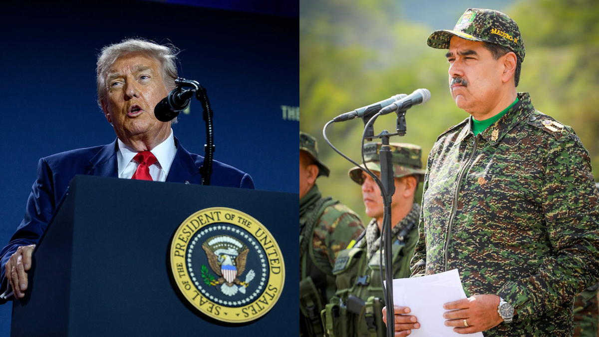US President Donald Trump, Venezuelan President Nicolás Maduro