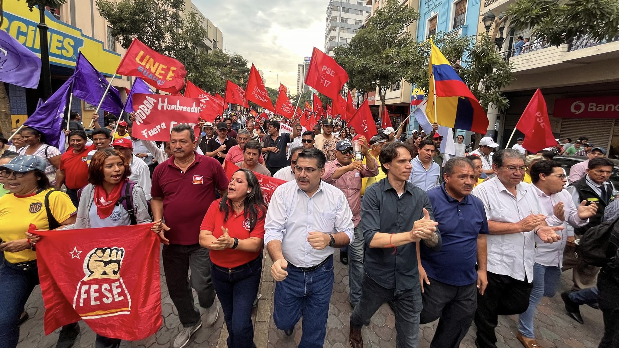 Daniel Noboa is building an anti-worker economic and political project, says Ecuadorian activist